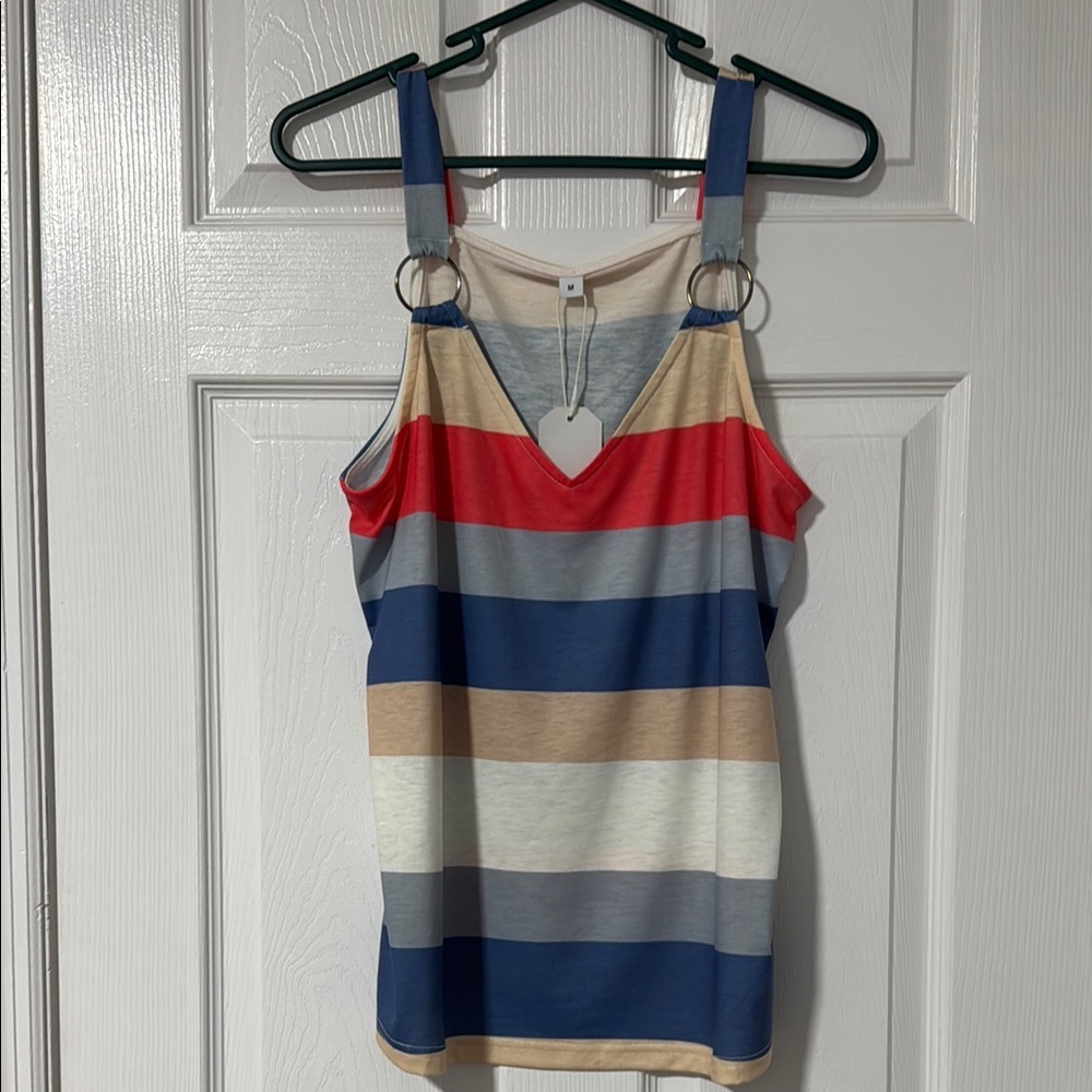 Striped Multicolor Women's Top